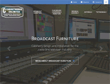 Tablet Screenshot of cabinetworks.com